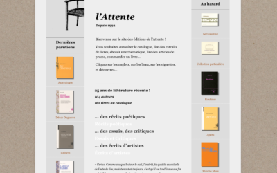 Les éditions de l’Attente