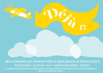 Création d&rsquo;étiquette VOILÀ & DÉJÀ