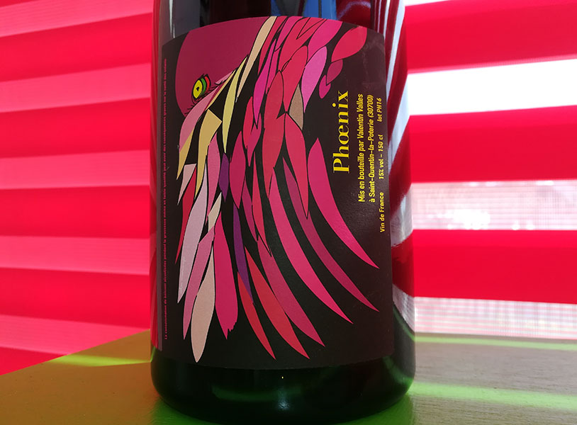 Création d'étiquettes de vin Phoenix