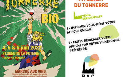 Hors les murs – La P.A.C sérigraphie à Tonnerre de bio