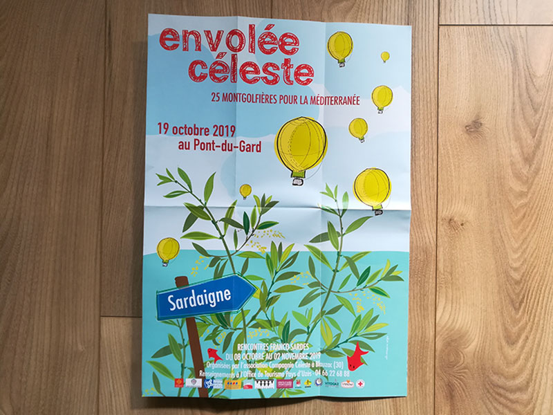 Charte graphique Envolée Céleste 2019